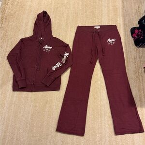 Aeropostale Burgundy Apparel